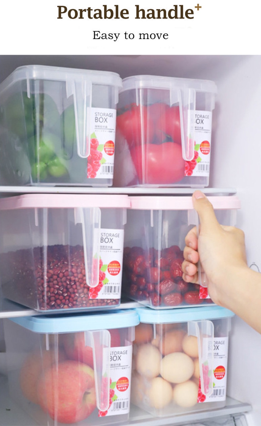 Food Grade Fridge Storage Box-7